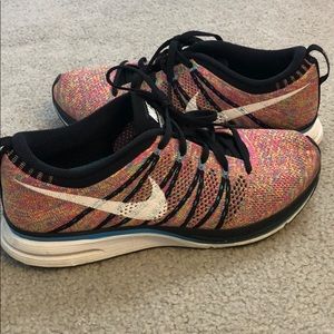 Nikes trainers. Fruit loop color way. US 7.